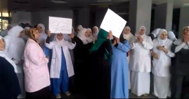 ممرضات مستشفى بنى سويف للتأمين الصحى يطالبن بإلغاء قرار نقل رئيستهن