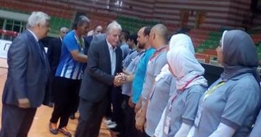 محافظ جنوب سيناء يفتتح البطولة الأفريقية لكرة الهدف بشرم الشيخ