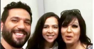 فيفى عبده تنشر فيديو مع إيمى سمير غانم وتنفى غضبها من مسلسلها "عزمى وأشجان"