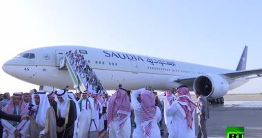 ننشر فيديو هبوط أول طائرة سعودية بمطار بغداد بعد توقف 27 عاما