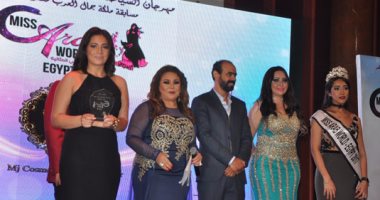 بالفيديو والصور.. تكريم شيرين و لوسى بحفل حفل اختيار ملكة جمال العرب