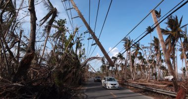 ننشر صور جديدة للأثار المدمرة لإعصار ماريا فى بورتريكو