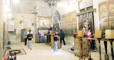 تجسيد دخول العائلة المقدسة مصر فى احتفالية "إحياء المسار" بالمتحف القبطى (صور)