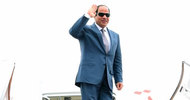 الرئيس السيسي يغادر القاهرة فى جولة تشمل 4 دول