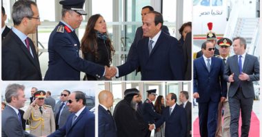 الرئيس السيسي يصل فرنسا في زيارة رسمية لمدة 3 أيام