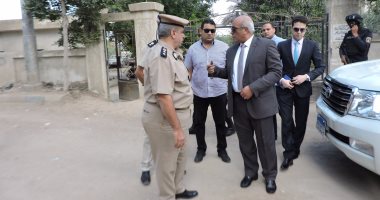 مدير أمن البحيرة يتفقد الخدمات الأمنية بمركز شرطة الدلنجات