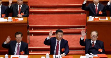 بالصور.. رئيس الصين يختتم المؤتمر الوطنى الـ19 للحزب الشيوعى
