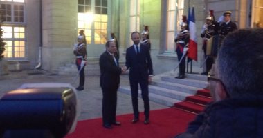 تفاصيل لقاء السيسي ورئيس وزراء فرنسا