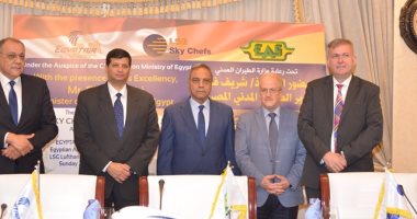 مصر للطيران تجدد عقد شراكة عالمى فى مجال تموين الطائرات بـ ١٠٠ مليون جنيه