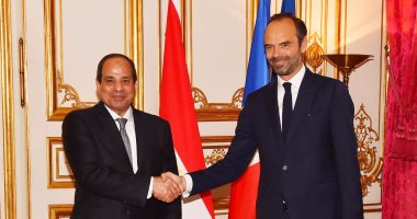 بالصور.. رئيس وزراء فرنسا: الشركات الفرنسية مهتمة بتوسيع نشاطاتها فى مصر