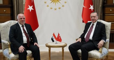 بالصور..رئيس الوزراء العراقى حيدر العبادى يلتقى أردوغان فى أنقرة