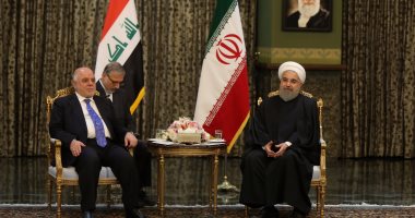 بالصور.. روحانى يلتقى العبادى ويؤكد: ندعم خطوات العراق بشأن إقليم كردستان