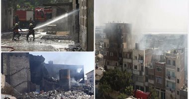 رئيس حى العجمى: مصنع البويات المتسبب فى الحريق حاصل على ترخيص منذ 30 عاما