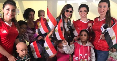 "رابطة مشجعات مصر" تزور مستشفى سرطان الأطفال 