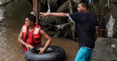 بالصور.. أمطار غزيرة وفيضانات تُغرق شوارع نيكاراجوا