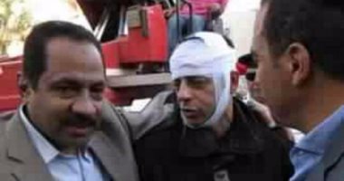 مدير أمن الإسكندرية يشيد بدور ضباط الحماية المدنية فى حريق مصنع العجمى