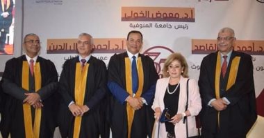 رئيس جامعة المنوفية يشهد احتفال كلية الطب بالعيد السنـوى الـ 33