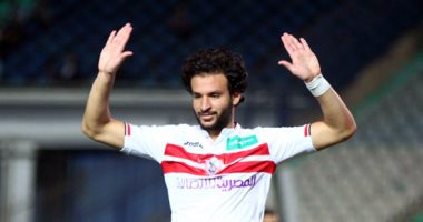  محمود علاء يحرز الهدف الأول للزمالك أمام المقاولون العرب ويتصدر هدافى الدوري