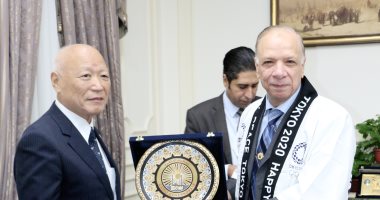 محافظ القاهرة يستقبل وفد اتحاد الجودو بطوكيو
