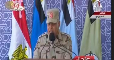 وزير الدفاع: نواجه بكل حسم أى محاولات لنشر الفوضى على أرض مصر