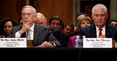 بالصور.. وزيرا الدفاع والخارجية الأمريكيان يدافعان عن دستورية العمليات العسكرية أمام الكونجرس