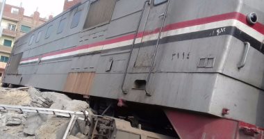 السكة الحديد: لا ضحايا فى حادث قطار ركاب قليوب