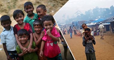 ضحكة أطفال الروهينجا تقهر أسلحة حكومة ميانمار