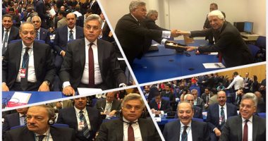 رئيس الرقابة الإدارية يشارك بمؤتمر مكافحة الفساد بفيينا ويلتقى وزير العدل الجزائرى