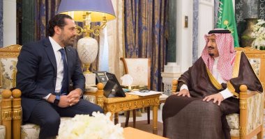 الحريرى ينشر صورة للقائه مع خادم الحرمين معلقا: تشرفت بزيارة الملك سلمان