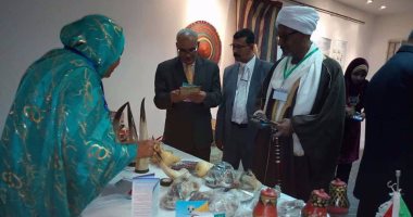 بالصور افتتاح معرض للمنتجات السودانية علي هامش فعاليات مهرجان طيبة                                                                        