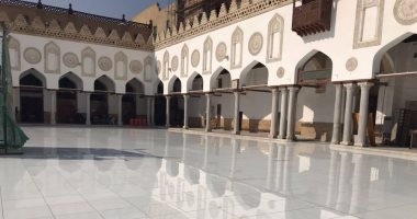 بالفيديو.. سيراميك ولا رخام.. شاهد أرضية الجامع الأزهر المثيرة للجدل بعد الترميم