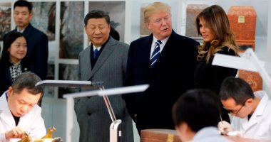 الرئيسان الأمريكى والصينى يشهدان عرضا للأوبرا فى بكين