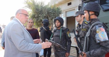 مدير أمن دمياط يتفقد الخدمات الأمنية والمنشآت المهمة