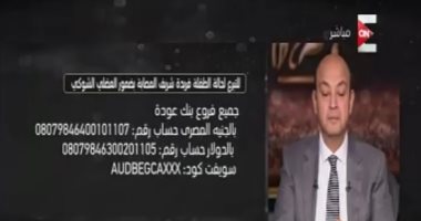 فيديو.. بعد نشر قصتها باليوم السابع..عمرو أديب: تركى الشيخ تبرع بمليون جنيه لعلاج الطفلة فريدة