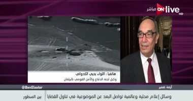 وكيل "دفاع البرلمان": تداول الإعلام أخبارا كاذبة يسبب سلبيات وخيمة على مصر