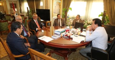 وزير التعليم العالى يستقبل رئيس الجامعة الليبية الدولية لبحث التعاون المشترك