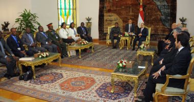 مصر وزامبيا تتفقان على استغلال عضويتهما بمجلس السلم والأمن لصالح أفريقيا (صور)