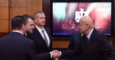 صور.. رئيس الوزراء يلتقى رئيس البرلمان المجرى بحضور المستشار عمر مروان 