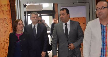 صور.. محافظ الأقصر يستقبل رئيس البرلمان المجرى خلال زيارته السياحية لمعابد