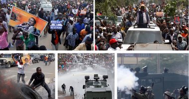 مقتل شخصين وإصابة العشرات فى صدامات بين الشرطة والمعارضة بكينيا