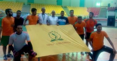 جامعة المنيا تفوز بالمركز الرابع فى منافسات الدورة العربية لخماسيات كرة القدم