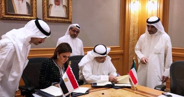  سحر نصر توقع اتفاقيتين مع الصندوق الكويتى لدعم مشروعات سيناء بمليار جنيه