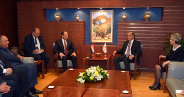 السيسى يلتقى رئيس برلمان قبرص ويبحثان سبل تعزيز التعاون بين البلدين (صور)
