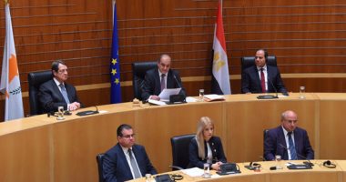 السيسى لـ"نواب قبرص": تمسككم بانعقاد جلسات البرلمان يعكس ترسيخ الديمقراطية (صور)
