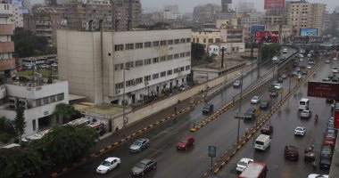 سيولة مرورية فى شوارع وميادين القاهرة والجيزة وتوقف سقوط الأمطار