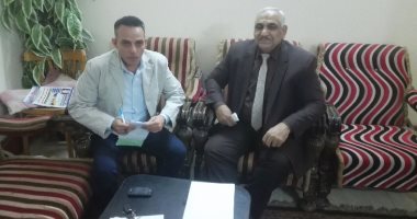 مصطفى الديب رئيسا لنادى المعلمين ببنى سويف بالتزكية