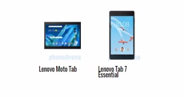 إيه الفرق.. أبرز الاختلافات بين جهازى لينوفو Moto Tab و Tab 7 Essential