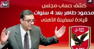 شاهد فى دقيقة ..كشف حساب مجلس محمود طاهر بعد  4 سنوات فى  قيادة الأهلى