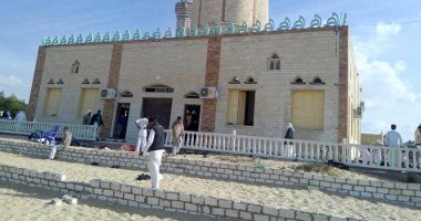 ارتفاع شهداء حادث تفجير مسجد الروضة بالعريش إلى 235.. وإصابة 109
