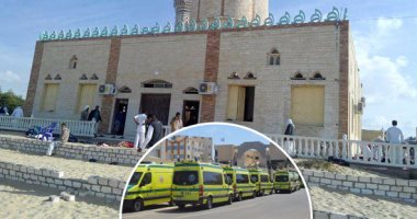 فريق من الأطباء الشرعيين يتوجه لتشريح جثامين شهداء مسجد الروضة بالعريش